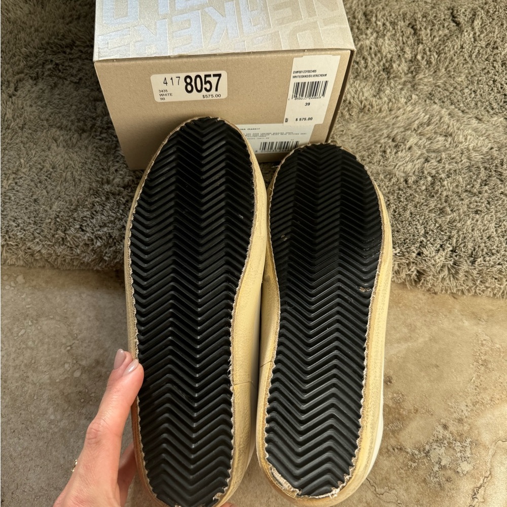 Golden Goose Cream Sneakers